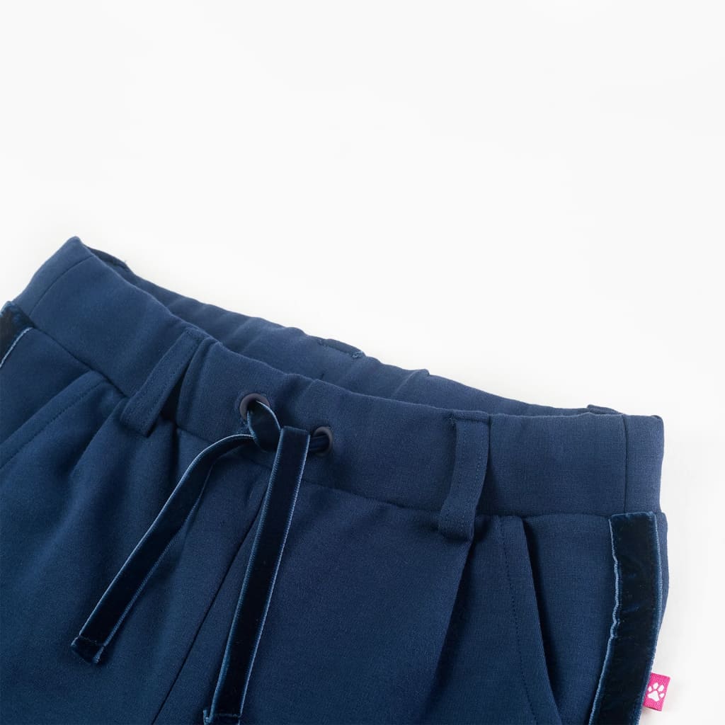 Gyerek nadrág fekete szegéllyel Navy 92 3