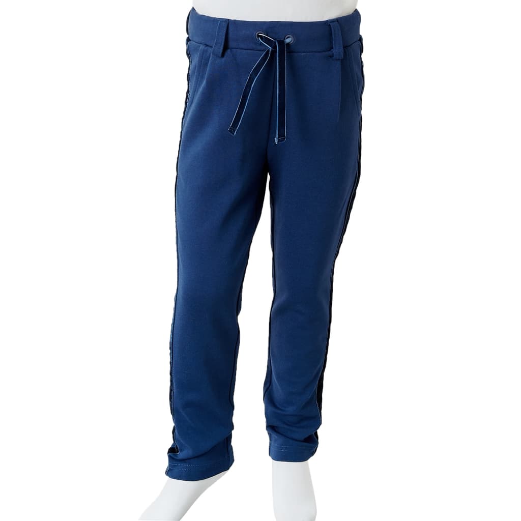 Gyerek nadrág fekete szegéllyel Navy 92 9