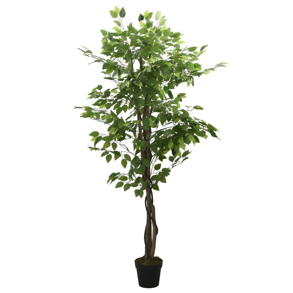 Zöld mű fikusz fa 630 levéllel 120 cm