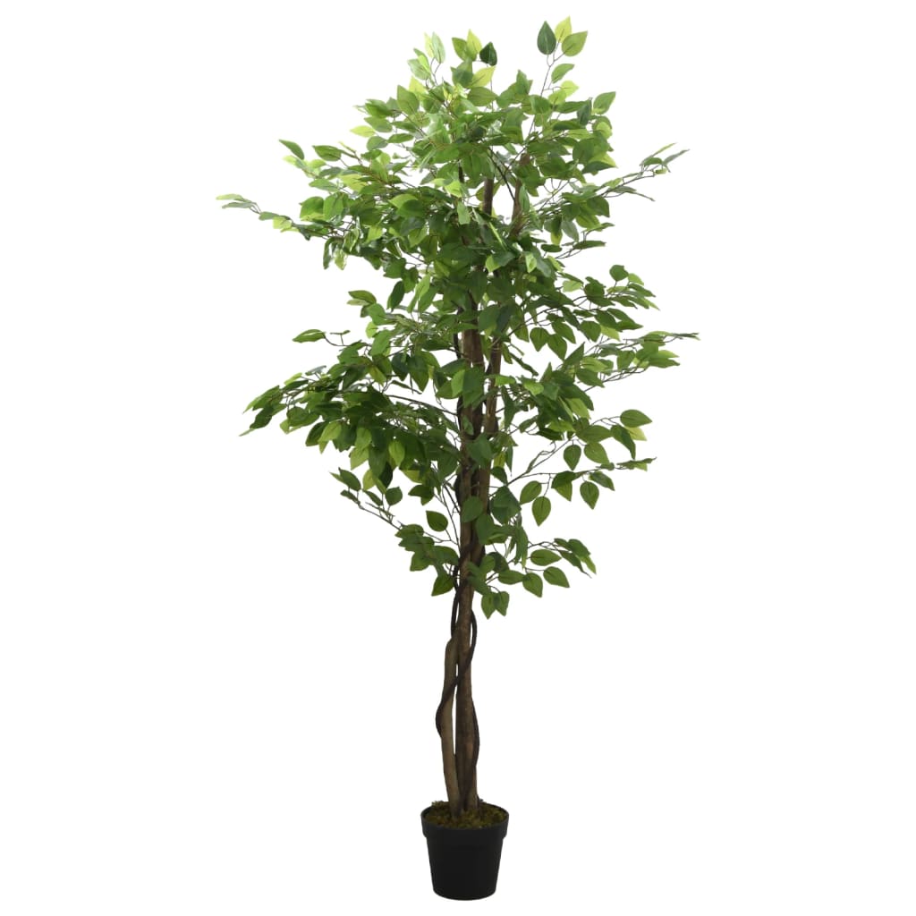 Zöld mű fikusz fa 630 levéllel 120 cm 2