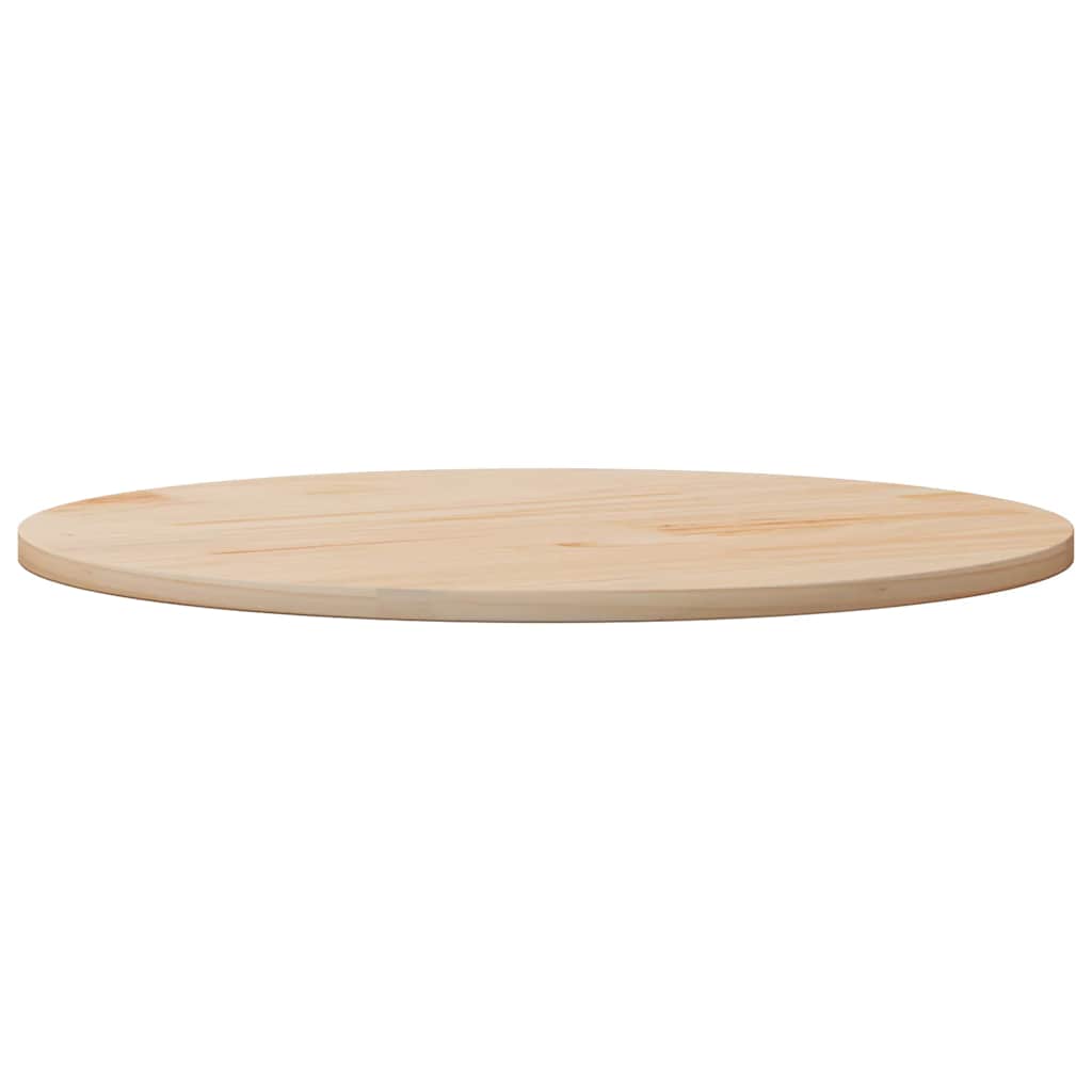 Tömör fenyőfa kerek asztallap Ø90 x 3 cm 3
