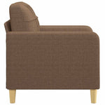 Barna szövet kanapéfotel 60 cm 4