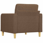 Barna szövet kanapéfotel 60 cm 5