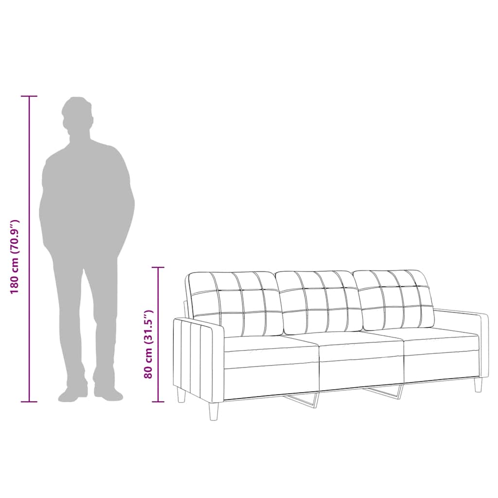 3 személyes bordó szövet kanapé 180 cm 9