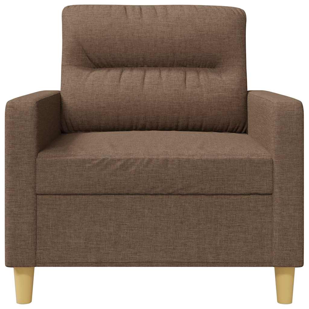 Barna szövet kanapéfotel 60 cm 4