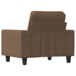 Barna szövet kanapéfotel 60 cm 5