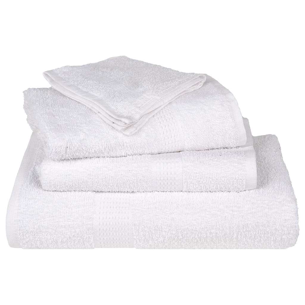 2 db vendégtörölköző FROGN fehér 30 x 50 cm 360 g/m² 4