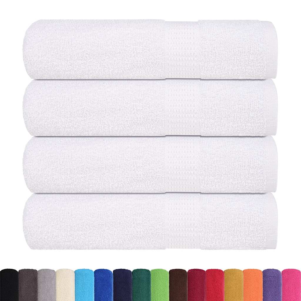 4 db fehér FROGN fürdőlepedő 100 x 150 cm 360 g/m² 2