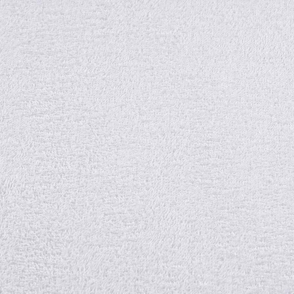 4 db fehér FROGN fürdőlepedő 100 x 150 cm 360 g/m² 5