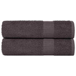 2 db antracit színű FROGN zuhanytörölköző 70 x 140 cm 360 g/m²