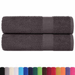 2 db antracit színű FROGN zuhanytörölköző 70 x 140 cm 360 g/m² 2