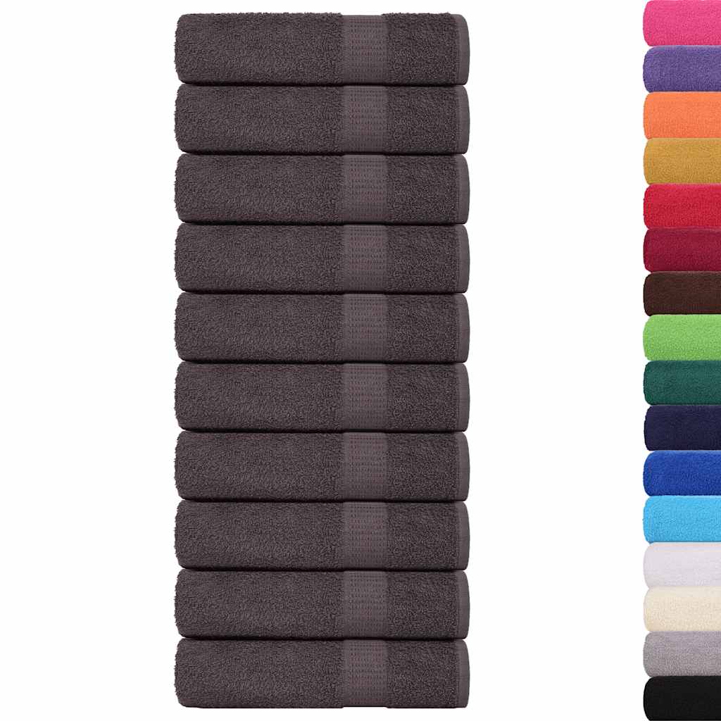 10 db antracit színű FROGN fürdőlepedő 100 x 150 cm 360 g/m² 2