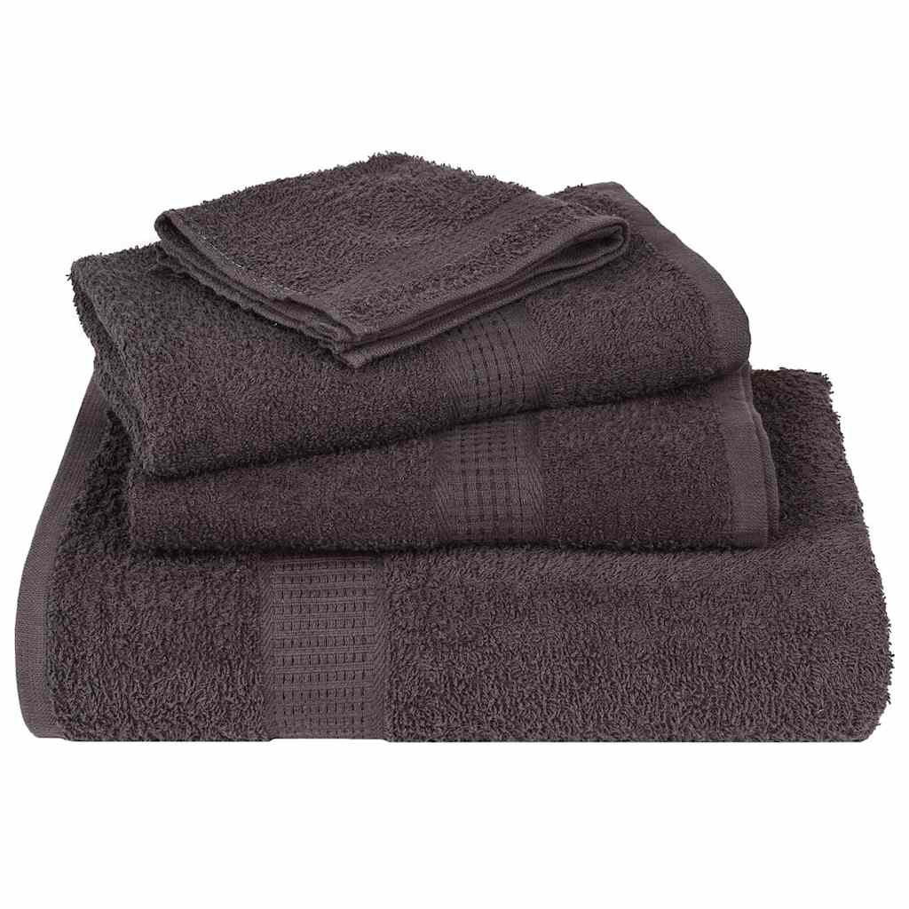 10 db antracit színű FROGN fürdőlepedő 100 x 150 cm 360 g/m² 4
