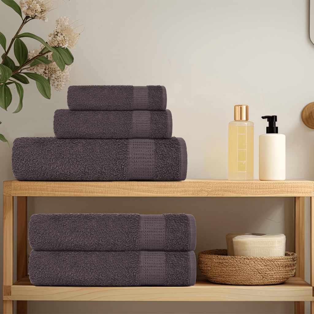 4 db antracit színű FROGN törölköző 100 x 200 cm 360 g/m² 3