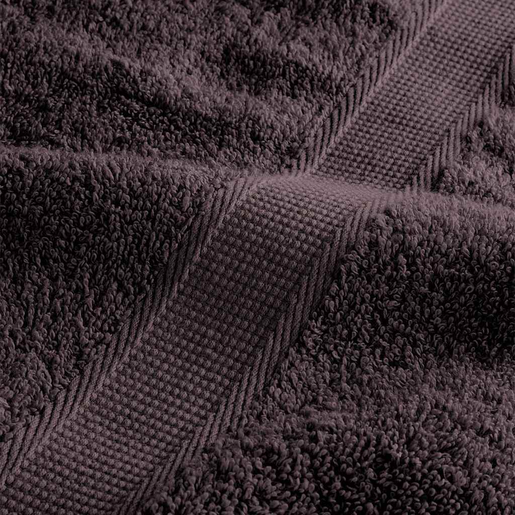 4 db antracit színű FROGN törölköző 100 x 200 cm 360 g/m² 7