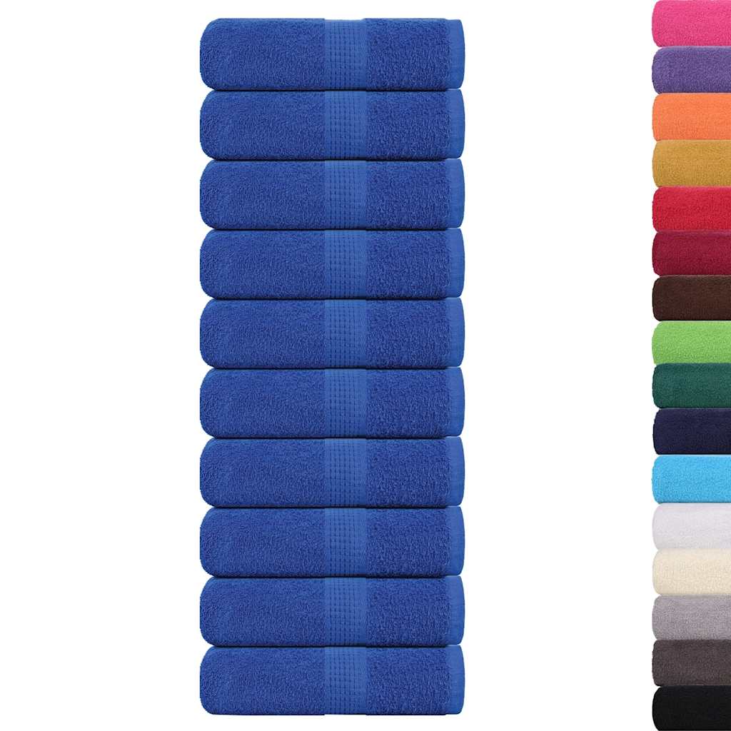 10 db kék színű vendégtörölköző FROGN 30 x 50 cm 360 g/m² 2