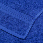 10 db kék szaunatörölköző FROGN 80 x 200 cm 360 g/m² 6