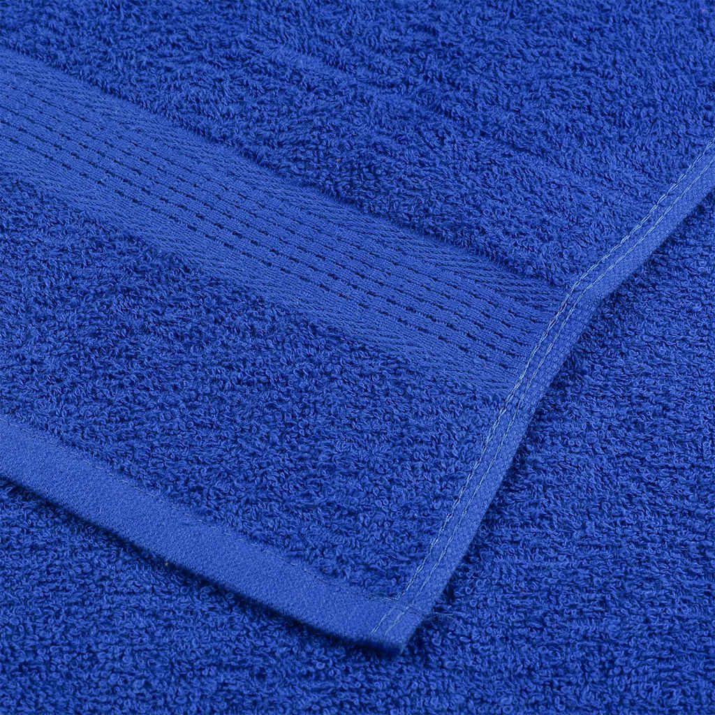 10 db kék szaunatörölköző FROGN 80 x 200 cm 360 g/m² 6