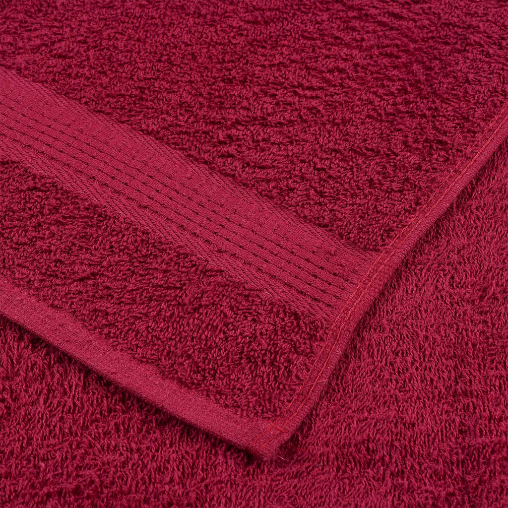 Zuhanytörülközők FROGN 2 db Bordeaux 70x140 cm 360 gsm 6