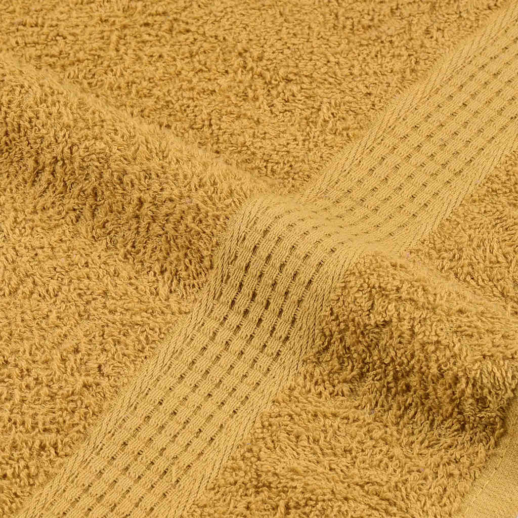 2 db FROGN mintás kéztörlő arany 50 x 100 cm 360 g/m² 7