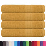 4 db FROGN törölköző arany 100 x 200 cm 360 g/m² 2