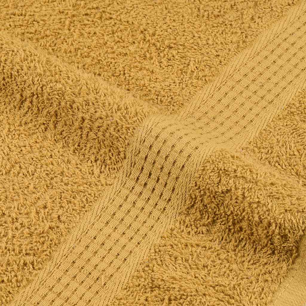 4 db FROGN törölköző arany 100 x 200 cm 360 g/m² 7