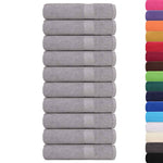 10 db szürke FROGN fürdőlepedő 100 x 150 cm 360 g/m² 2