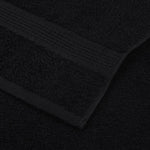 10 db FROGN zuhanytörölköző fekete 70 x 140 cm 360 g/m² 6