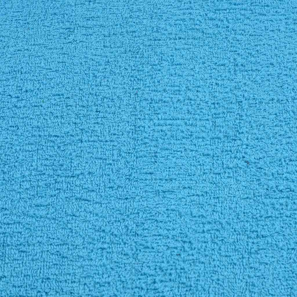 10 db türkizkék FROGN kéztörlő 50 x 100 cm 360 g/m² 5