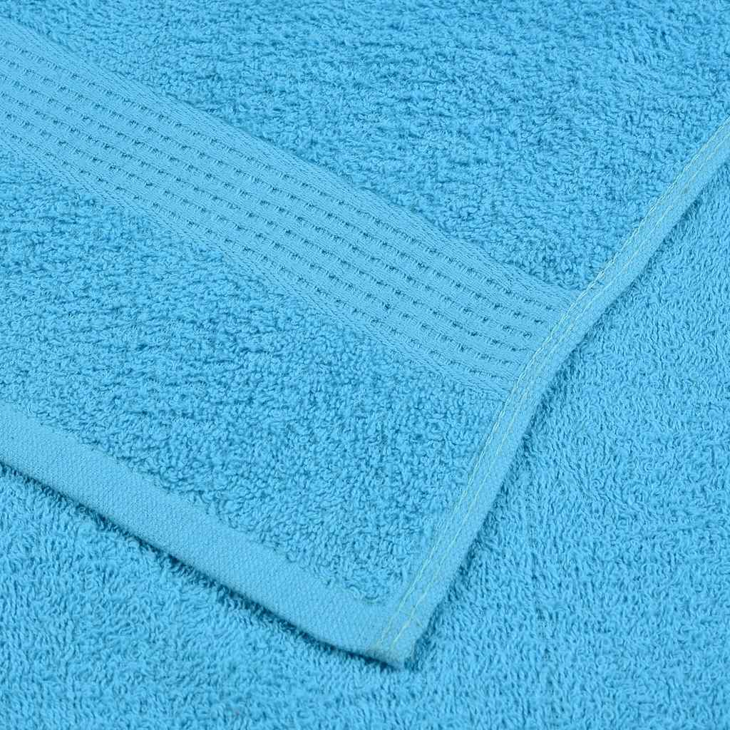 10 db türkizkék FROGN kéztörlő 50 x 100 cm 360 g/m² 6
