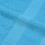 10 db türkizkék FROGN kéztörlő 50 x 100 cm 360 g/m² 7