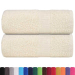 2 db krémszínű vendégtörölköző FROGN 30 x 50 cm 360 g/m² 2