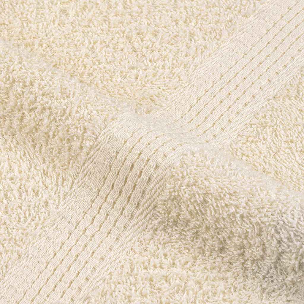 2 db krémszínű vendégtörölköző FROGN 30 x 50 cm 360 g/m² 7