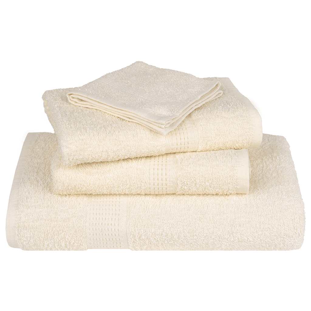 10 db FROGN vendégtörölköző krémszínű 30 x 50 cm 360 g/m² 4