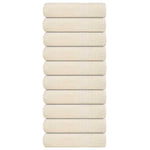 10 db krémszínű FROGN kéztörlő 50 x 100 cm 360 g/m²