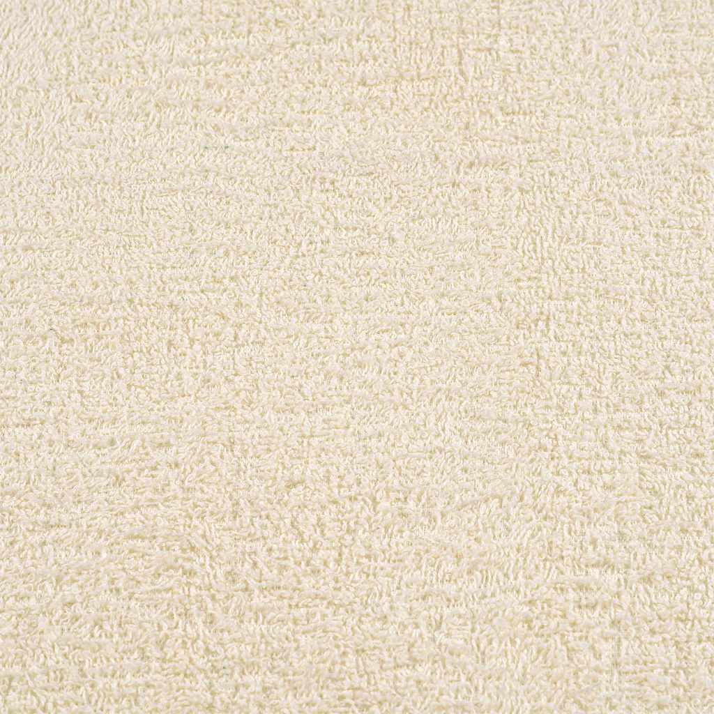 10 db krémszínű FROGN kéztörlő 50 x 100 cm 360 g/m² 5