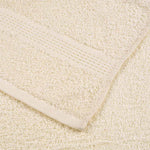10 db krémszínű FROGN kéztörlő 50 x 100 cm 360 g/m² 6