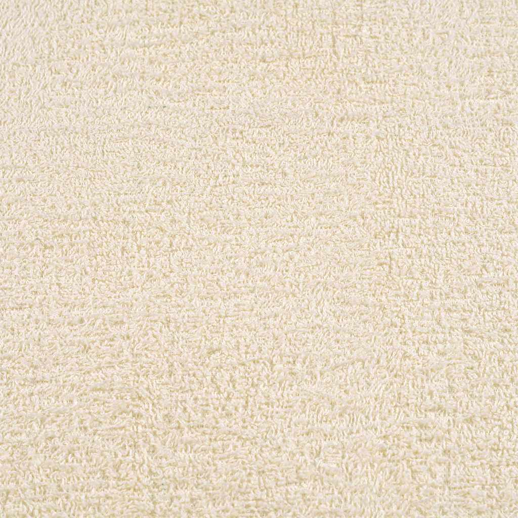 4 db krémszínű FROGN zuhanytörölköző 70 x 140 cm 360 g/m² 5