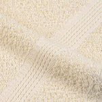 4 db krémszínű FROGN zuhanytörölköző 70 x 140 cm 360 g/m² 7