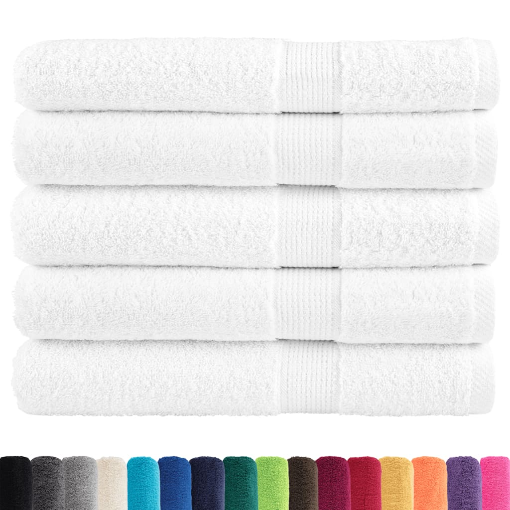 Prémium szaunatörölközők SOLUND 50 db fehér 80 x 200 cm 600 g/m² 2