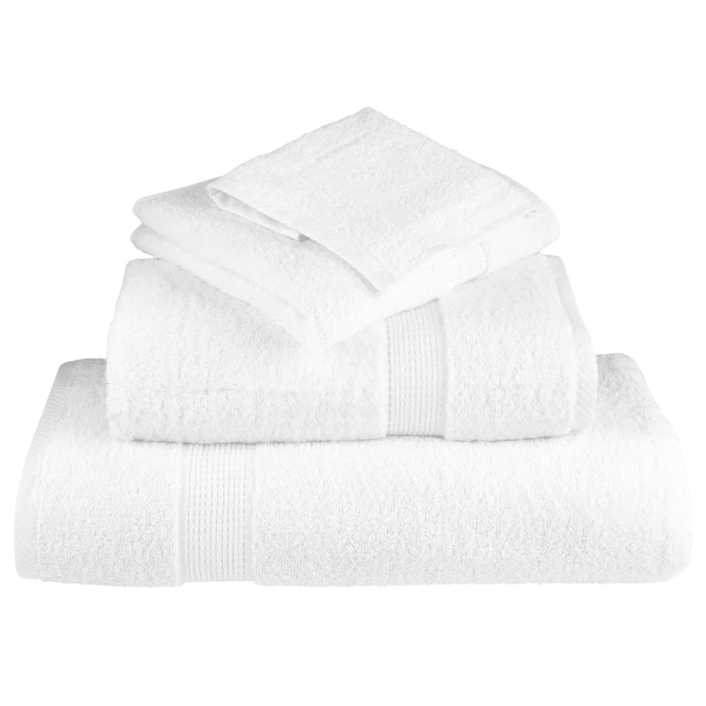 Prémium szaunatörölközők SOLUND 50 db fehér 80 x 200 cm 600 g/m² 4