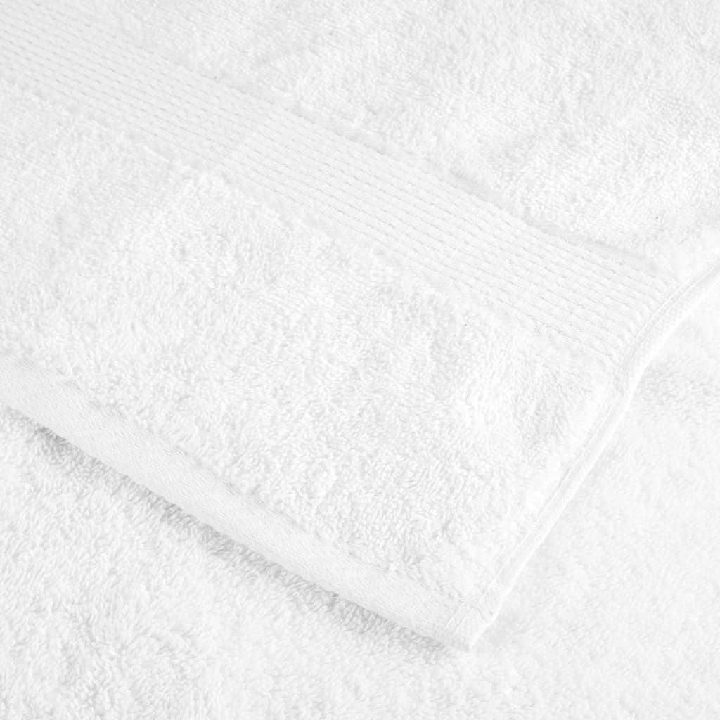 Prémium szaunatörölközők SOLUND 50 db fehér 80 x 200 cm 600 g/m² 6