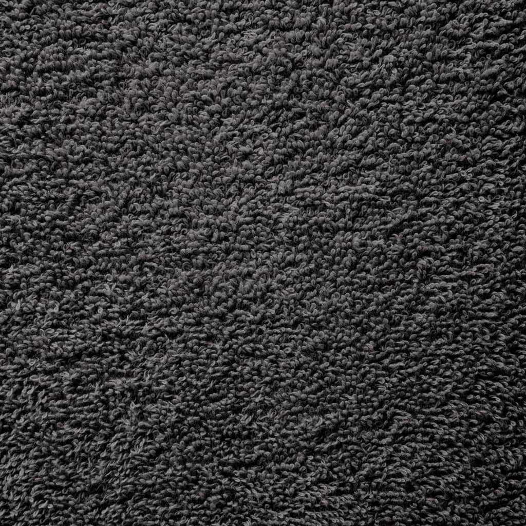 Prémium kéztörlő SOLUND 10 db antracitszürke 50 x 100 cm 600 g/m² 5