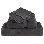 2 db prémium SOLUND törölköző antracitszürke 100 x 200 cm 600 g/m² 4