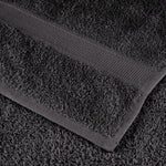 2 db prémium SOLUND törölköző antracitszürke 100 x 200 cm 600 g/m² 5