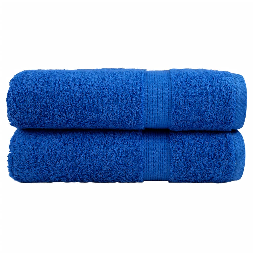 Prémium fürdőlepedő SOLUND 2 db kék 100 x 150 cm 600 g/m²