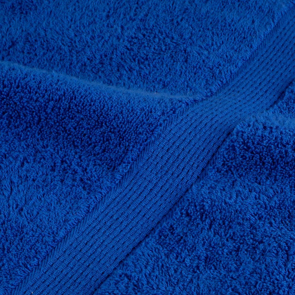 Prémium fürdőlepedő SOLUND 2 db kék 100 x 150 cm 600 g/m² 6