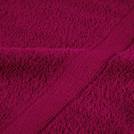 4 db prémium SOLUND törölköző bordó 100 x 200 cm 600 g/m² 7