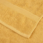 Prémium kéztörlő SOLUND 10 db aranyszínű 50 x 100 cm 600 g/m² 5