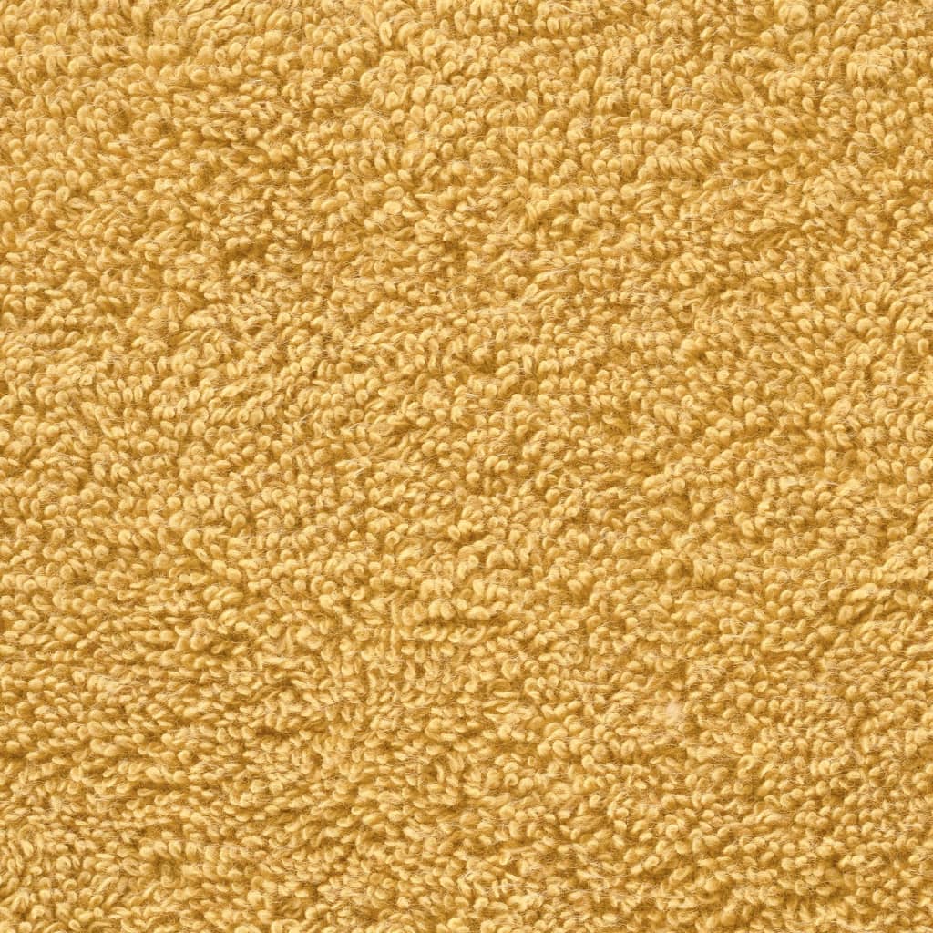 Prémium kéztörlő SOLUND 10 db aranyszínű 50 x 100 cm 600 g/m² 7
